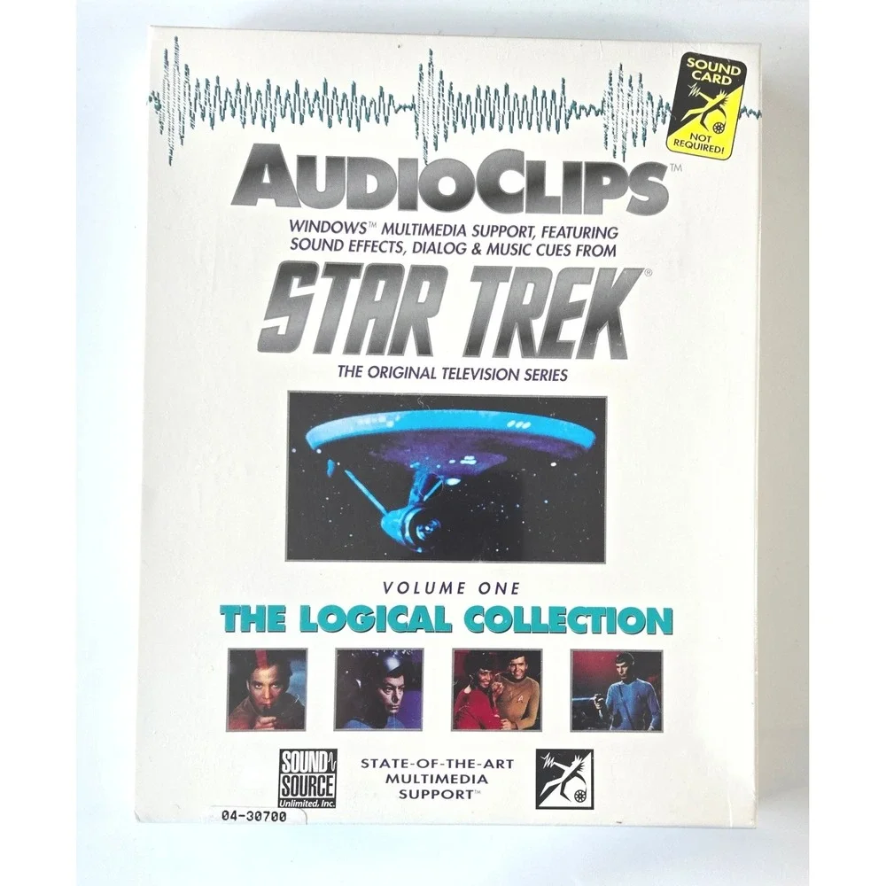 Star Trek: Original Series 1992 PC Audio‎ Clips: Logical Collection!